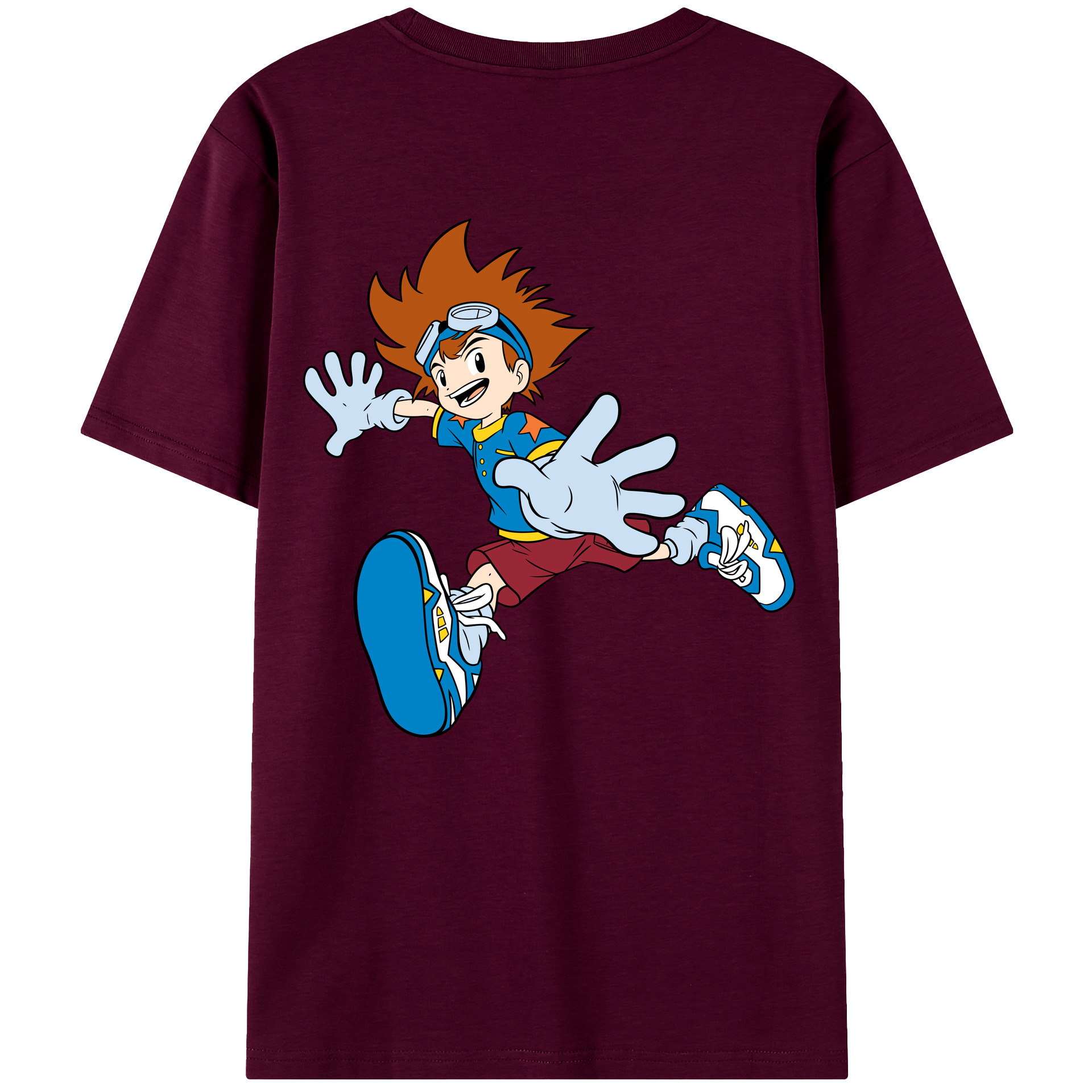 （画像用） Digimon デジタルモンスター/デジモン レディース半袖Tシャツ(バックプリント)